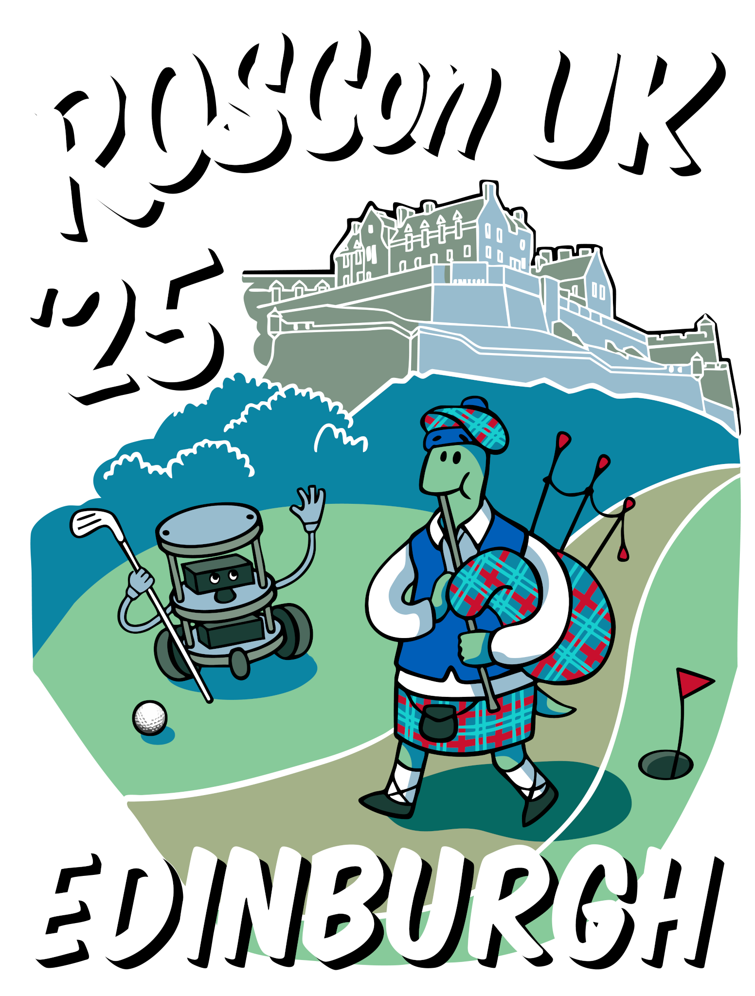 ROSCon UK 2025 logo